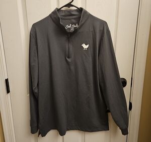 Bad Birdie Quarter-Zip | Charcoal